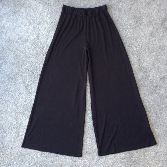 ⭐NLT WIDE LEG KNIT PANTS in Black, size Medium – LIKE NEW⭐ - Picture 2 of 5